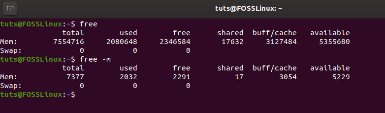 free-command-memory