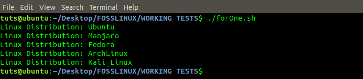 Bash For Loop With Practical Examples | Foss Linux