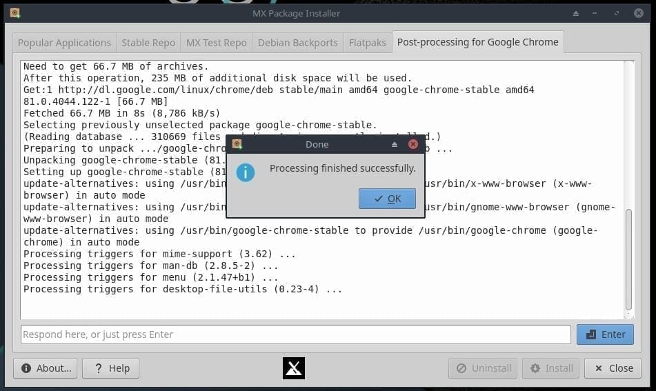 MX-Linux-Google-Chrome-Installation
