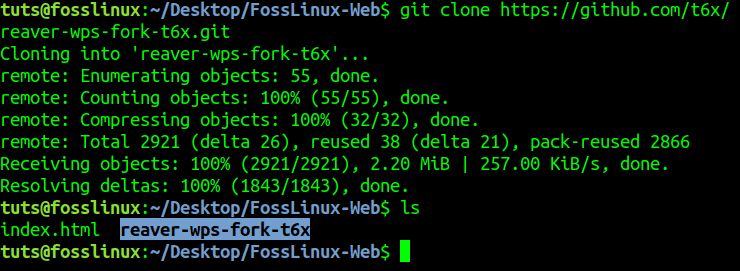 Git Clone.