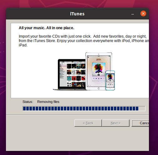 Installi iTunes on Linux