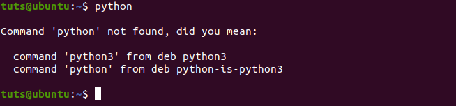 Python 2 not installed in Ubuntu 20.04