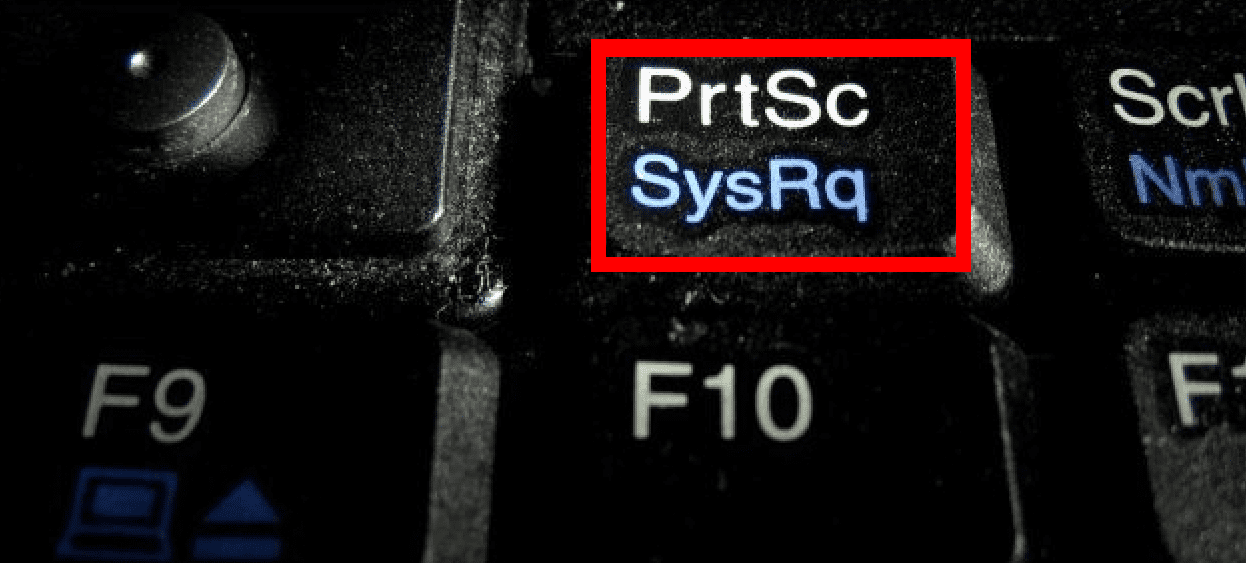 SysRq Ket on the keyboard