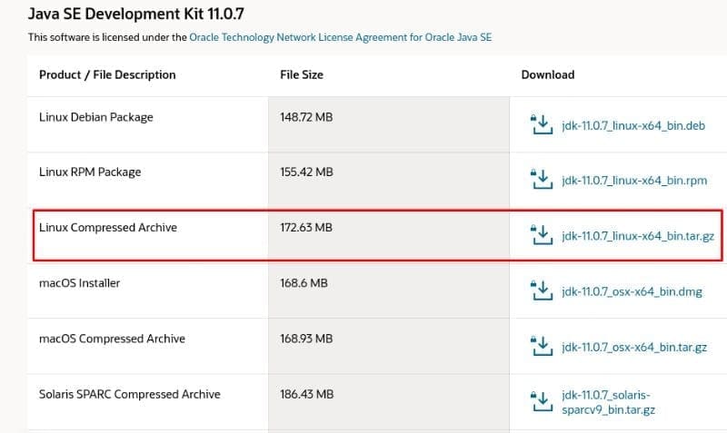 Image-showing-which-version-of-java-SDK-you-must-install