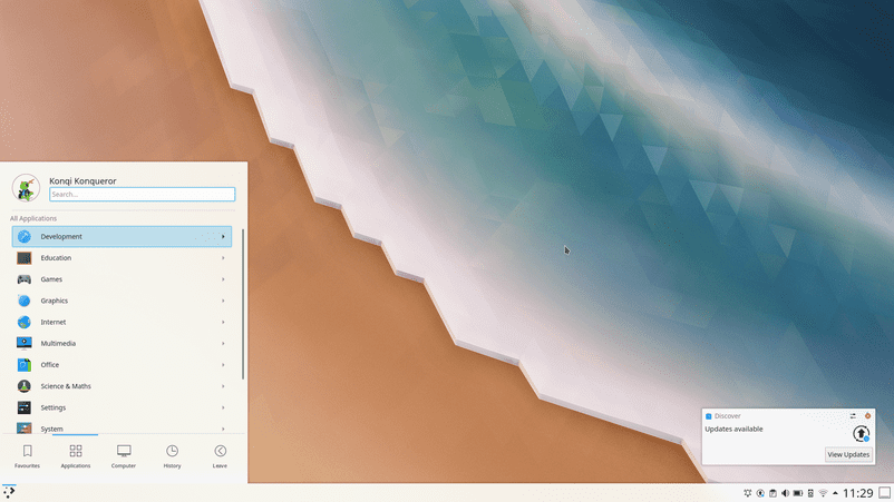 KDE Plasma Launcher