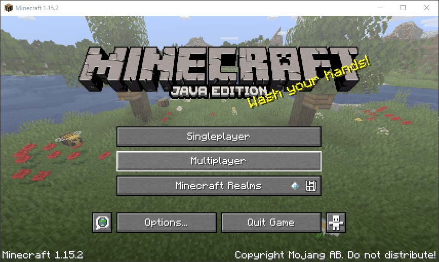 Minecraft Multiplayer.