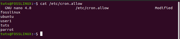 cron allow file