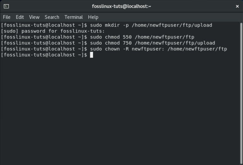 Image-showing-creating-FTP-directory-tree-and-giving-all-permissions