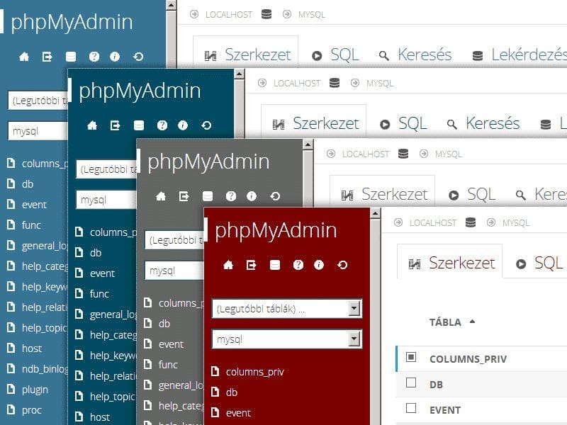 image-of-Metro-phpMyadmin-Theme