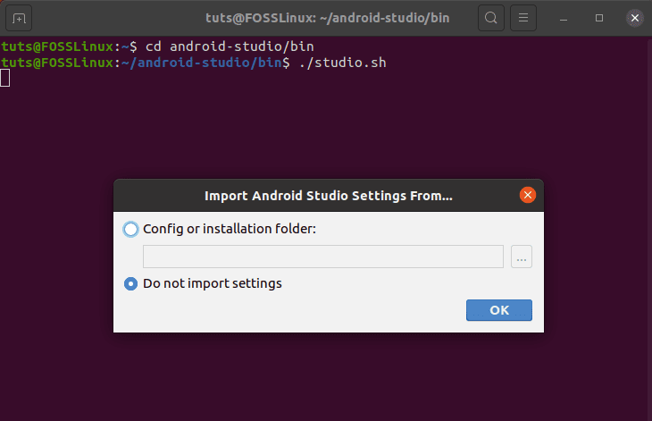 image-of-launching-android-studio