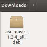 Asc Music Debian Package