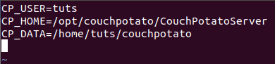Edit CouchPotato Configuration File