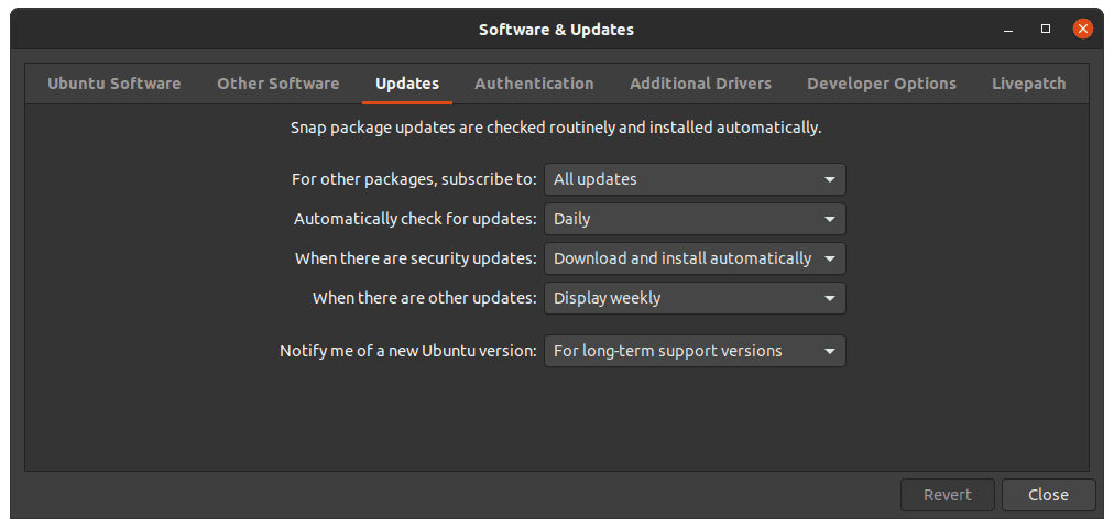 Ubuntu Updates