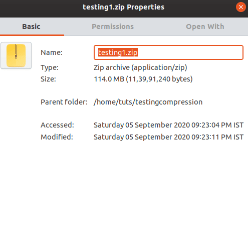 final-size-zip-folder