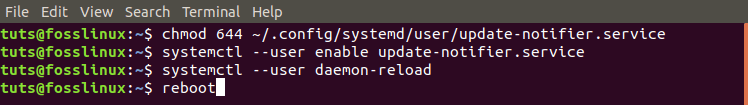 Systemd file