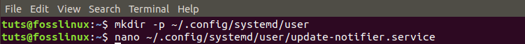 Systemd file