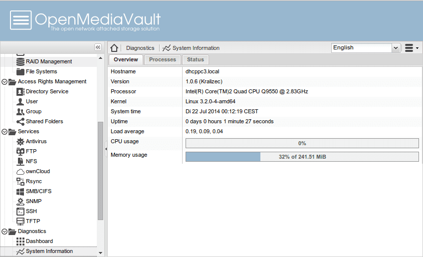 Open-Media-Vault