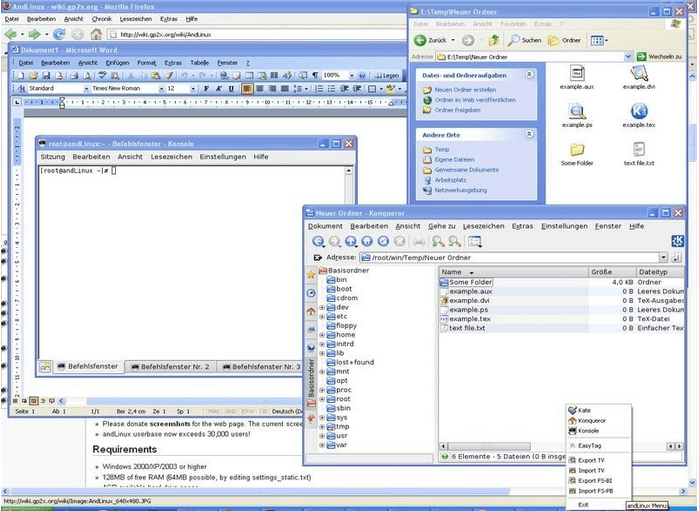 AndLinux Emulator