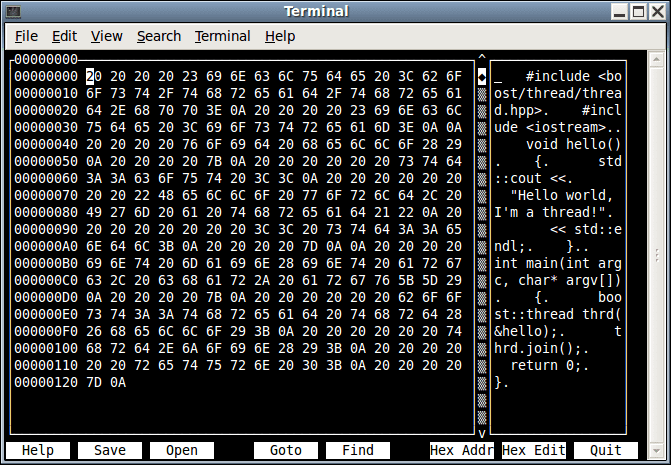 hexcurse