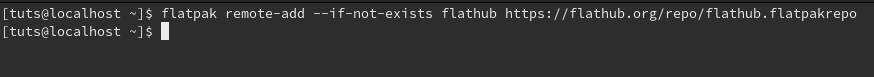 Add flatpak repo