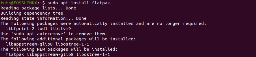 Install Flatpak