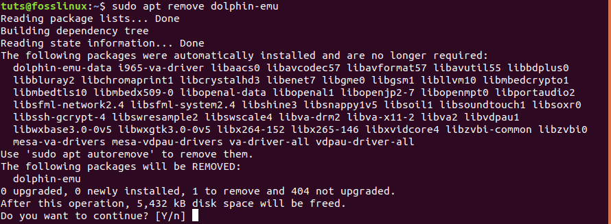 Remove Dolphin