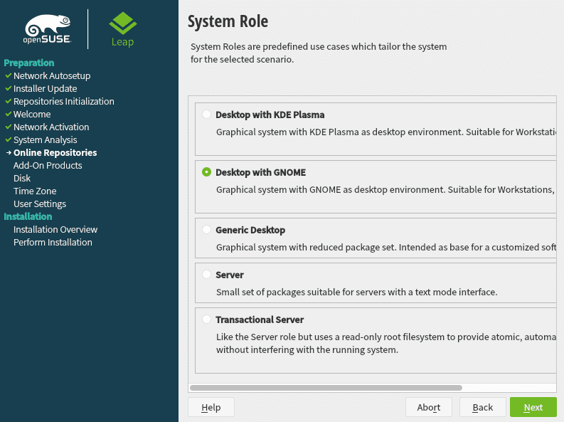 System Role