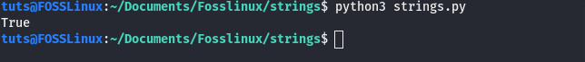 check for a substring in a string