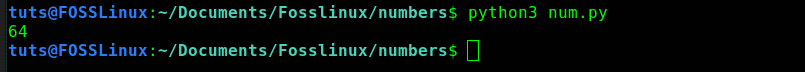 raising an integer to a power