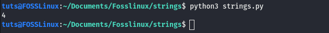 string find function
