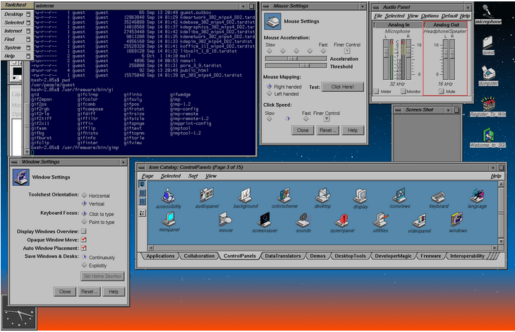 SGI IRIX Operating System