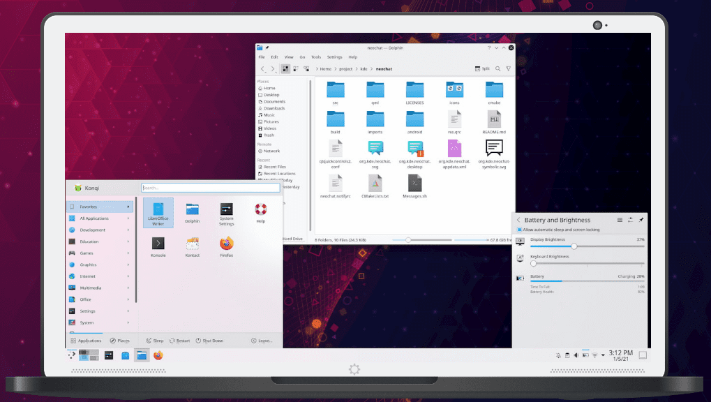 KDE Plasma 5.21 Beta