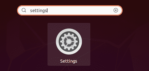 Access Settings From Ubuntu Panel