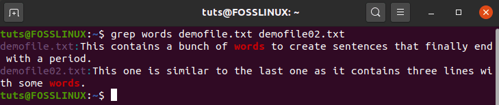 4. Using GREP to Find the Same String in Multiple Files