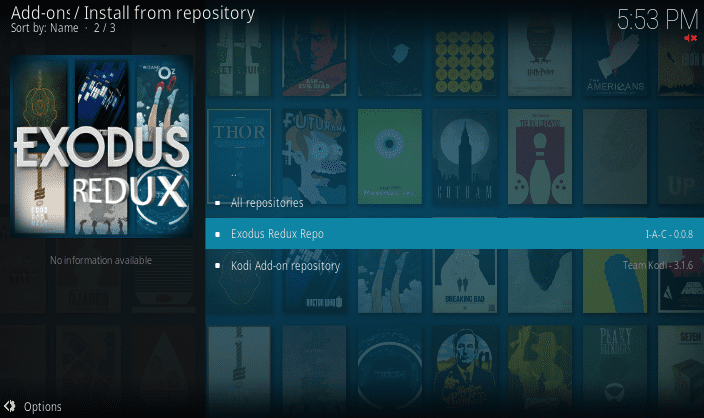 Click Exodus Redux Repo