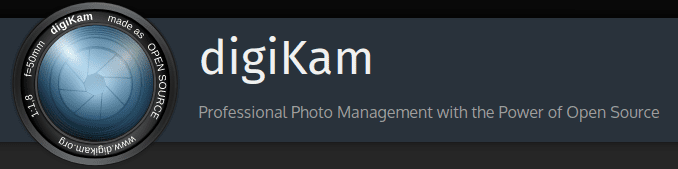 DigiKam free and open-source photo editor
