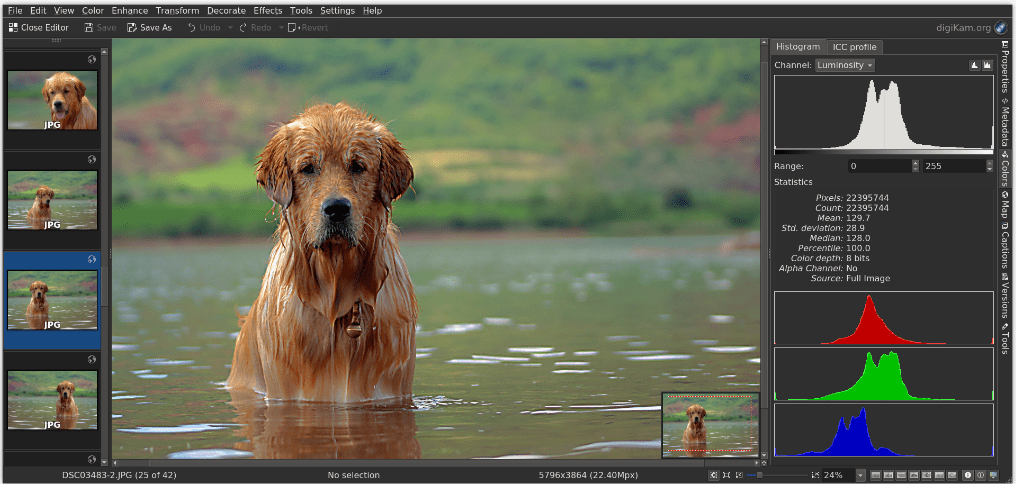 ShowFOTO free and open-source photo editor