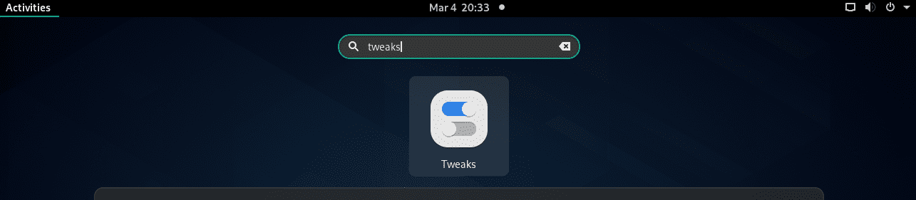 GNOME Tweaks