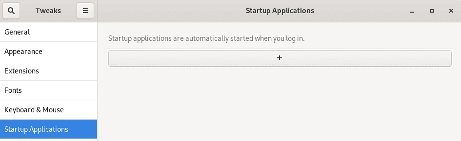 Startup applications