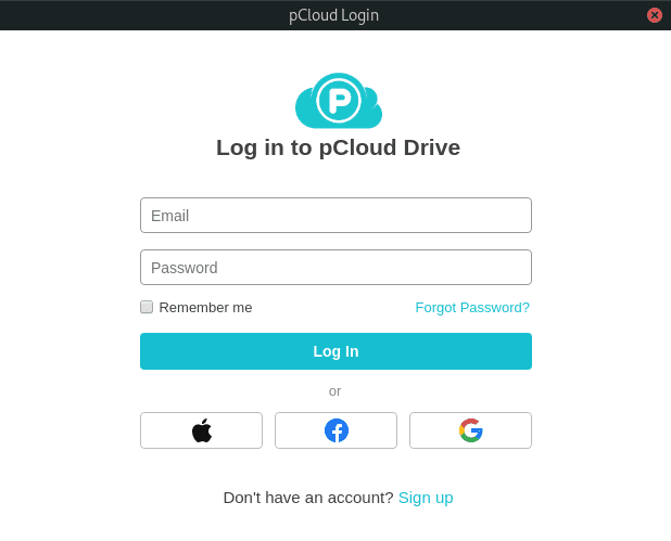 pCloud Login & Sign up