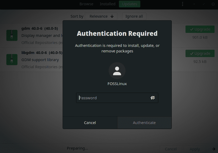 Authenticate With Password