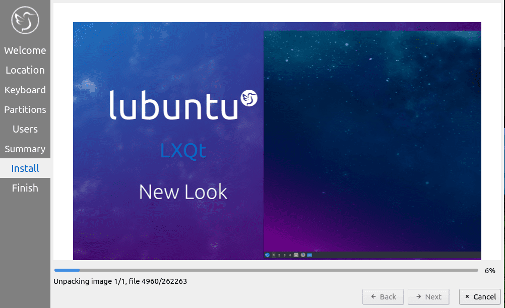 Lubuntu - Calamares Installer