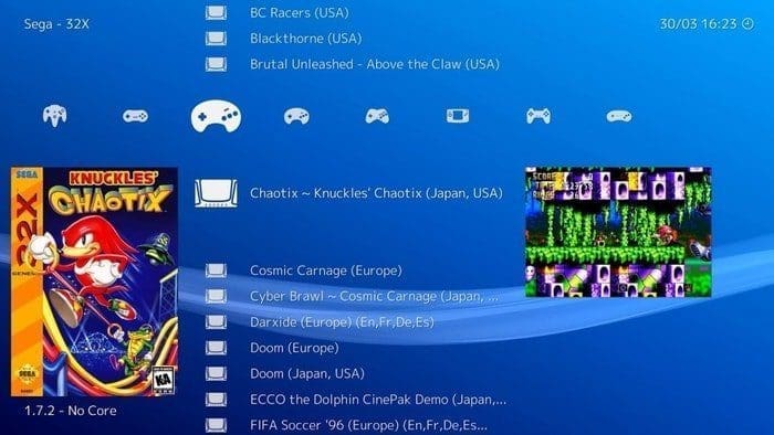 Retroarch Emulator