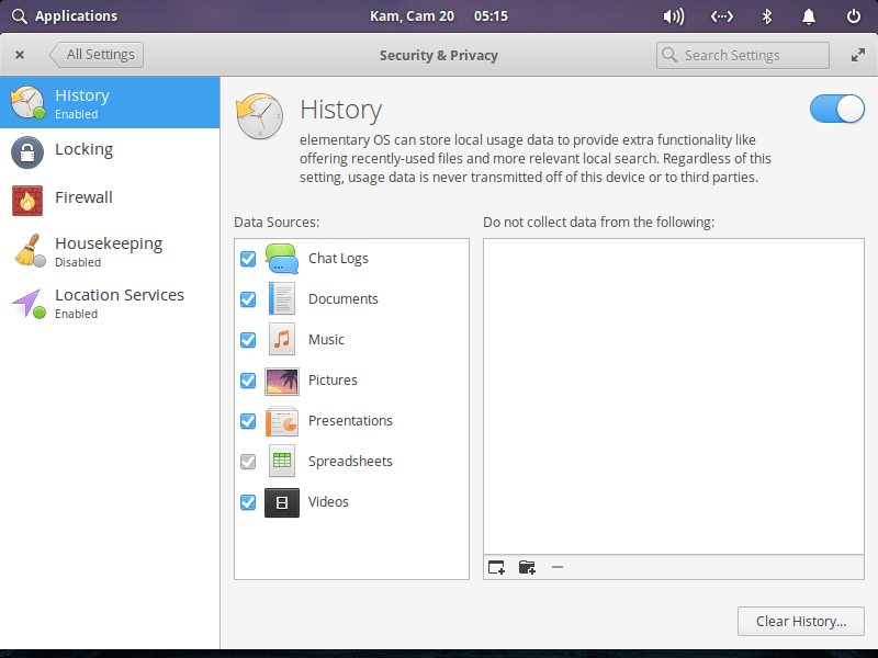 Elementary OS Security and Privacy