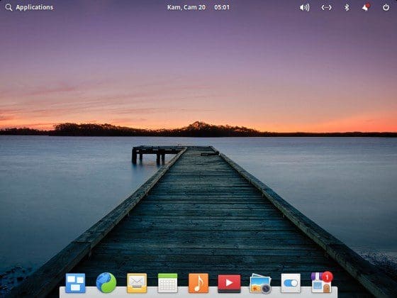 Elementary OS Desktop