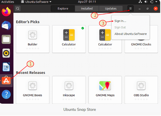 ubuntu snapstore