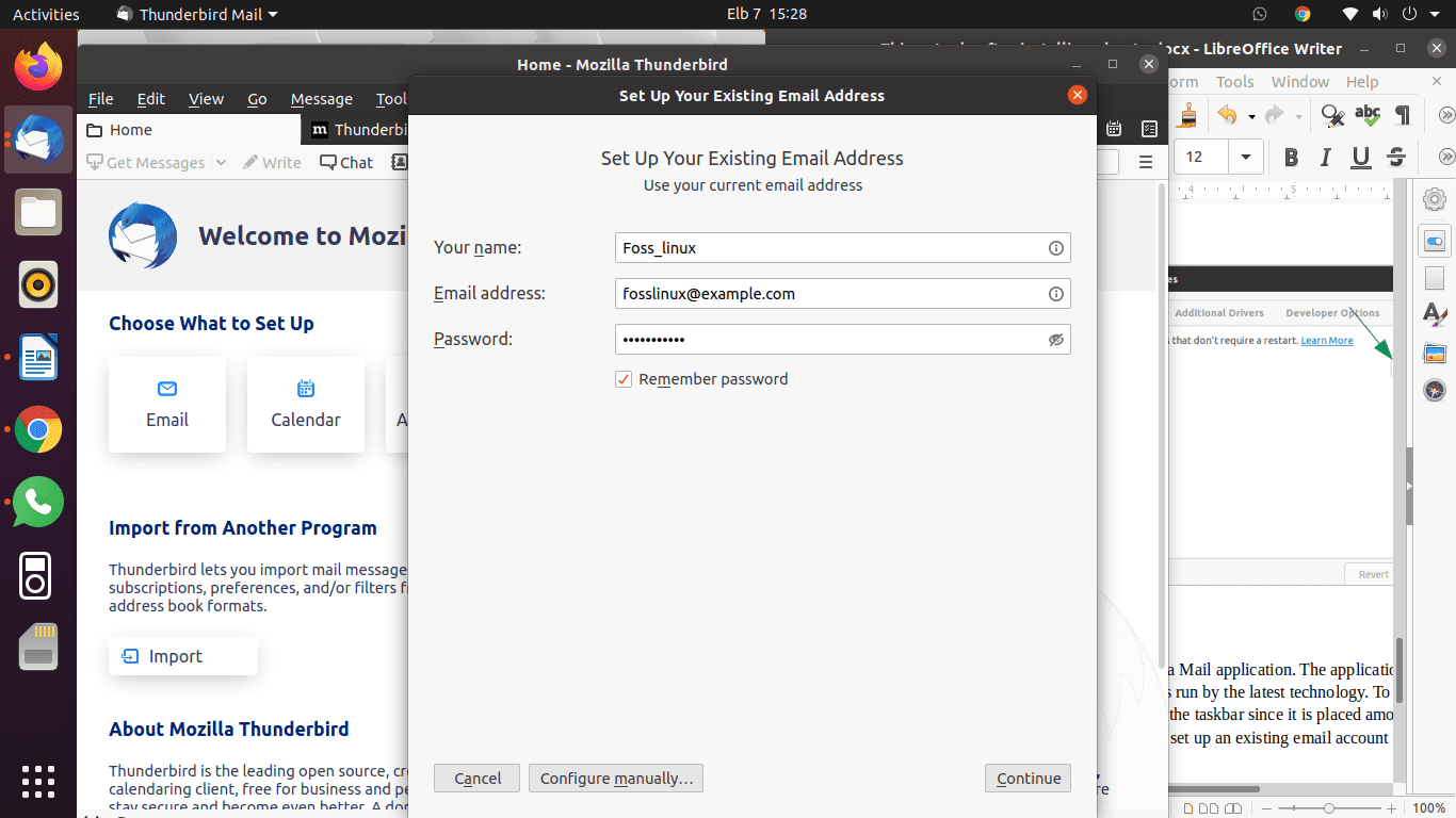 Ubuntu Mail Client SetUp