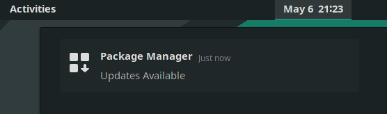 Manjaro Updates Available