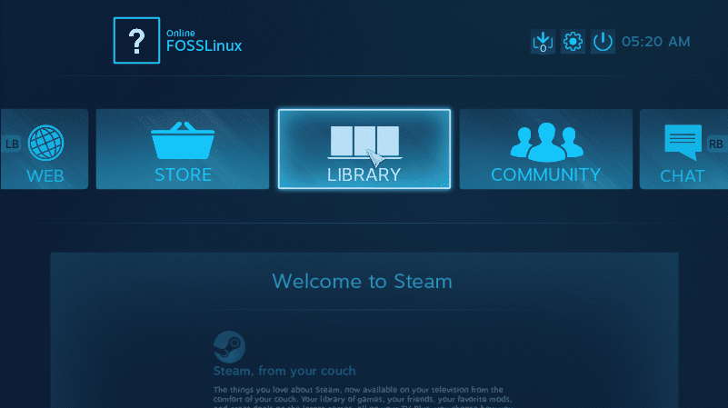 SteamOS Desktop Environment