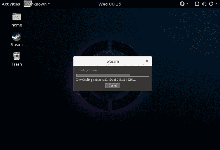 SteamOS First Boot